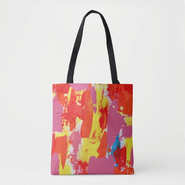 Abstrakter Ausdruck Nr. 7 von Michael Moffa Tasche (Vorderseite)