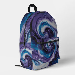 Abstrakter Backpack für galaktische Wirbel Bedruckter Rucksack