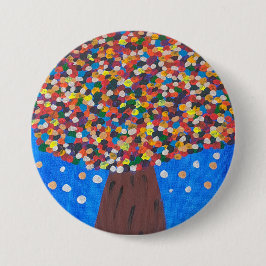 Abstrakter Baum Button
