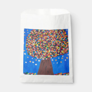 Abstrakter Baum Geschenktütchen