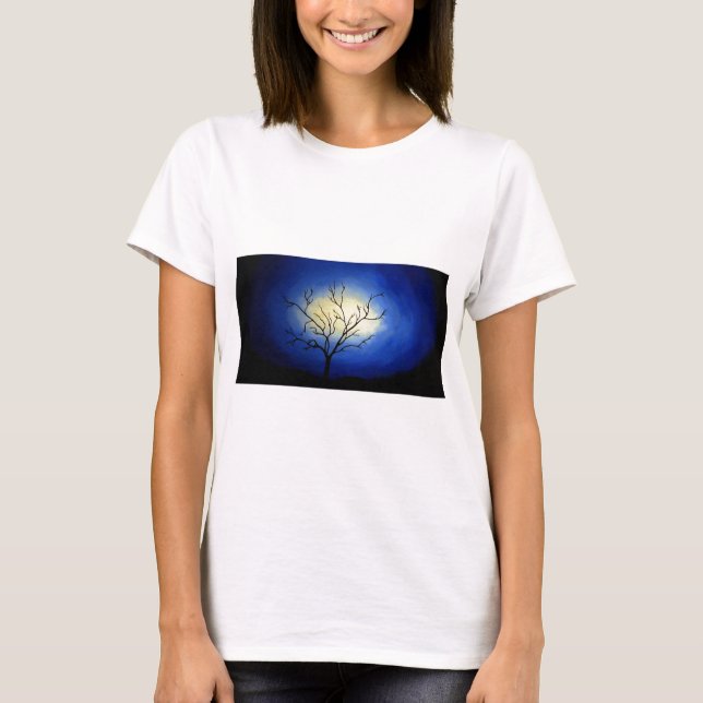 Abstrakter Baum - Moderne Kunst T-Shirt (Vorderseite)