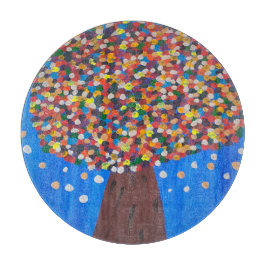 Abstrakter Baum Schneidebrett