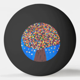 Abstrakter Baum Tischtennisball