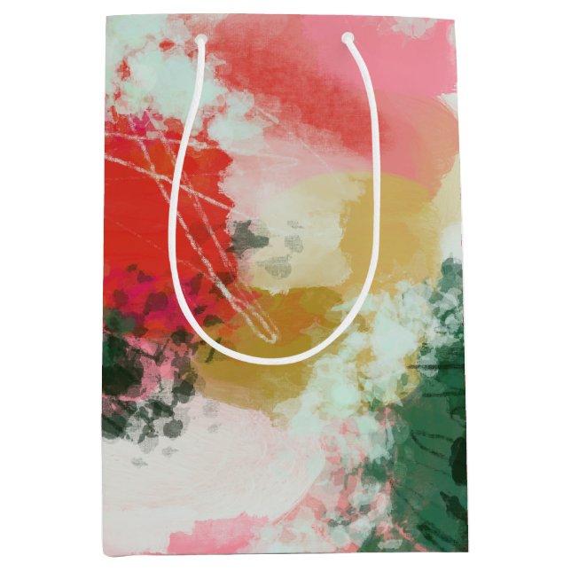 Abstrakter Beifall Mittlere Geschenktüte (Vorderseite)