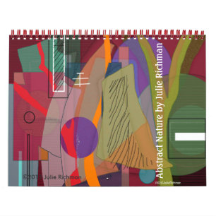 Abstrakter Bildkalender Kalender