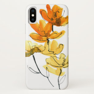 Abstrakter Blumenhintergrund Case-Mate iPhone Hülle