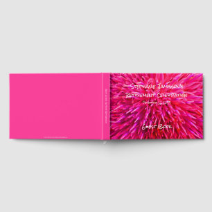 Abstrakter Blumenspeicher für das Party Gästebuch