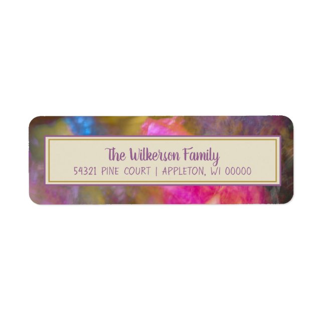 Abstrakter Bokeh-Herbst Kunst (Vorne)