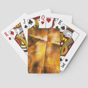abstrakter bunter Hintergrund der Kunst Spielkarten