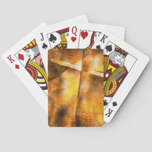 abstrakter bunter Hintergrund der Kunst Spielkarten