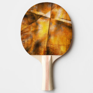 abstrakter bunter Hintergrund der Kunst Tischtennis Schläger
