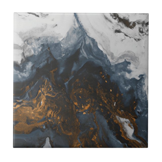 Abstrakter Charme 2 Marmorsteine Keramik Tile Fliese (Vorderseite)