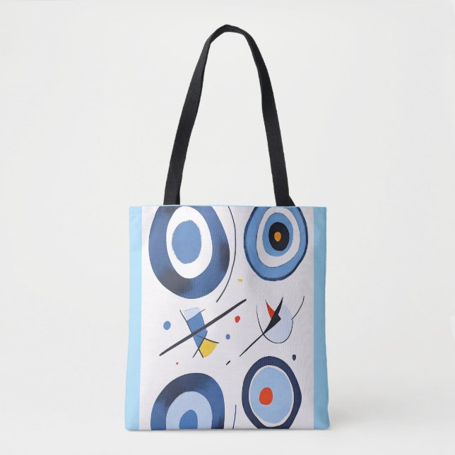 Abstrakter Circular Dimension Tasche (Vorderseite)