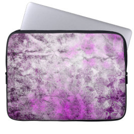 Abstrakter Damask rosa Druck Laptopschutzhülle