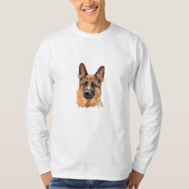 Abstrakter deutscher Shepard T - Shirt