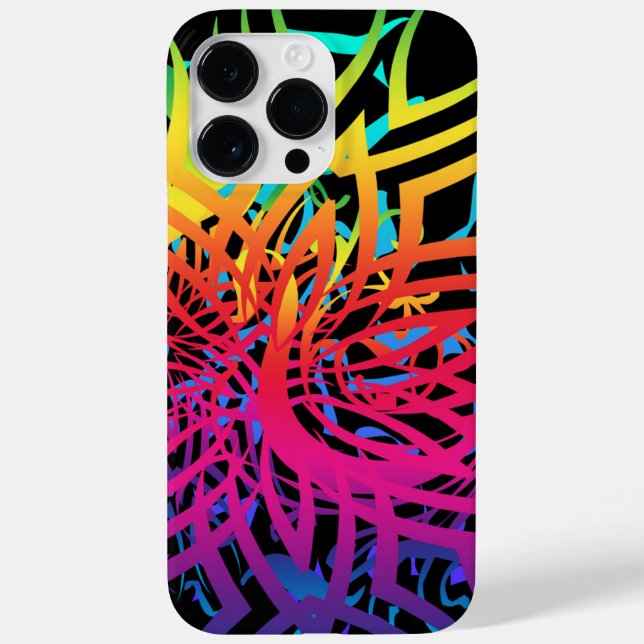 Abstrakter Dschungel Case-Mate iPhone 14 Pro Max Hülle (Rückseite)