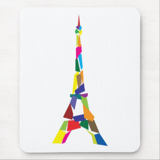 Abstrakter Eiffel-Turm, Frankreich, Paris Mousepad