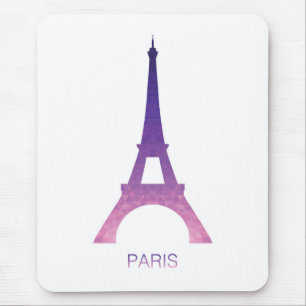 Abstrakter Eiffel-Turm Mousepad