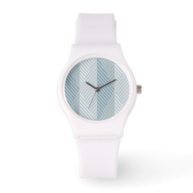 Abstrakter ethnischer Hintergrund Armbanduhr (Vorderseite)