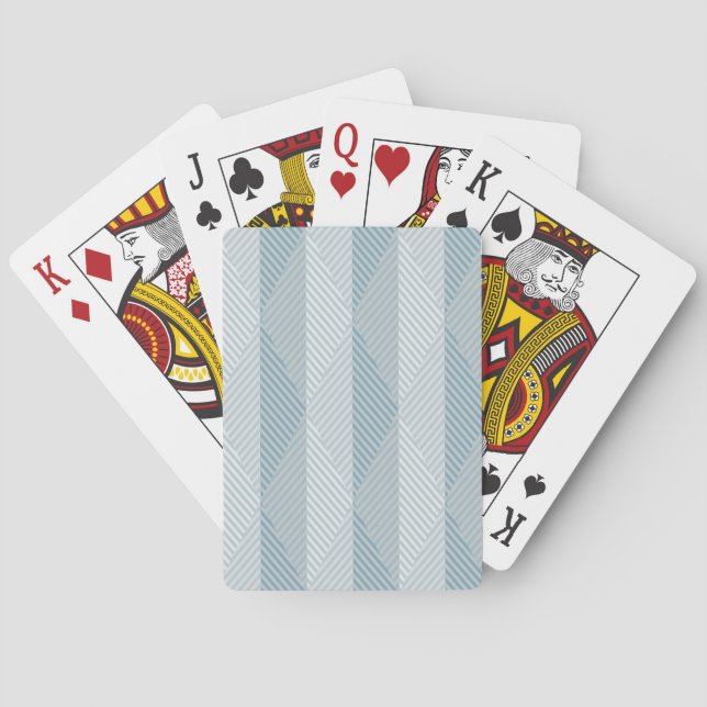 Abstrakter ethnischer Hintergrund Spielkarten (Rückseite)
