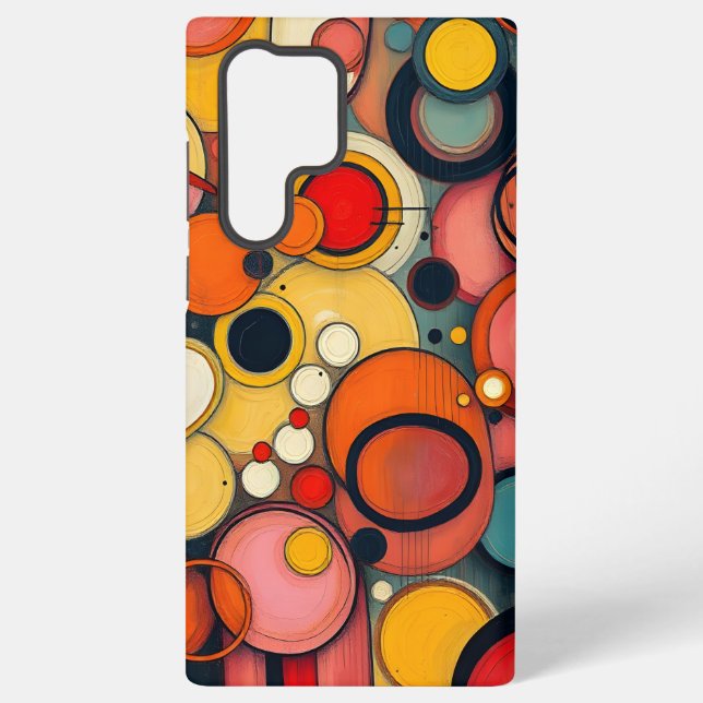Abstrakter Expressionismus  Samsung Galaxy Hülle (Rückseite)
