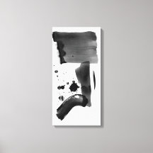Abstrakter Expressionismus Schwarz-weiß