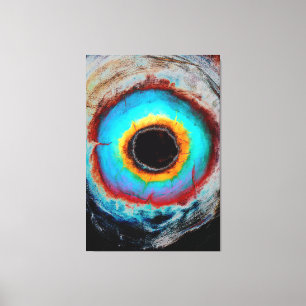 Abstrakter Expressionismus Schwarzes Loch Moderne Leinwanddruck