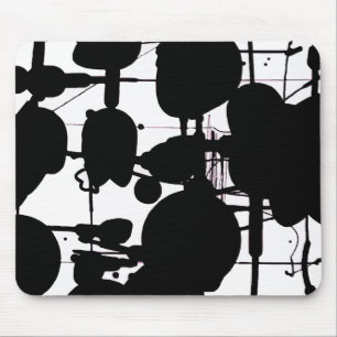 Abstrakter Expressionist Mousepad