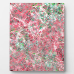 Abstrakter expressionistischer Tanz in Rosa und Gr Fotoplatte