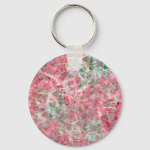 Abstrakter expressionistischer Tanz in Rosa und Gr Schlüsselanhänger