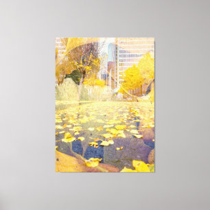 Abstrakter Fall Leinwanddruck
