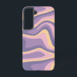 abstrakter Fall Samsung Galaxy Hülle<br><div class="desc">Wellen pf Farbe</div>