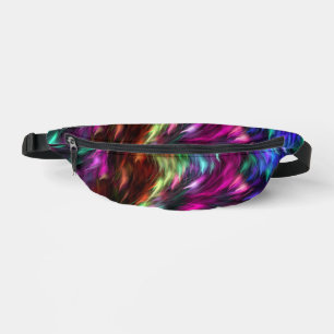 Abstrakter farbenfroher Fellhintergrund-24605 Bauchtasche
