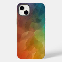 Abstrakter Farbfluss in Formen