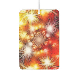 Abstrakter Feuerwerk-Sterne-Hintergrund Autolufterfrischer