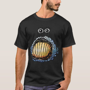 Abstrakter Fisch mit lebendigen Mustern T-Shirt