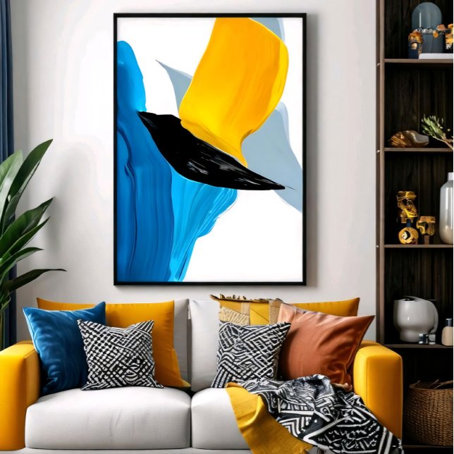Abstrakter Flug Poster (Von Creator hochgeladen)