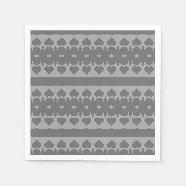 abstrakter Fluss Serviette (Vorderseite)