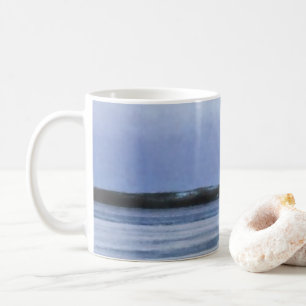 Abstrakter Froschsee Kaffeetasse