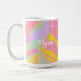 Abstrakter Frühlingssinn Kaffeetasse