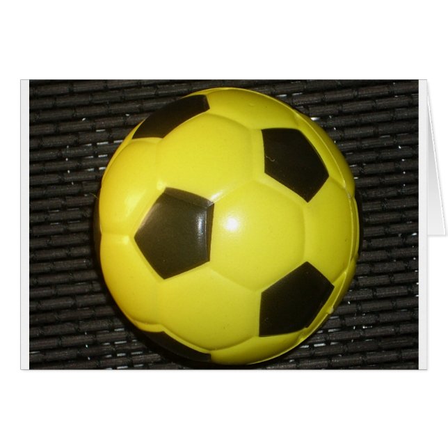 Abstrakter Fußball: Ein Tritt zum aufregenden Fußb (Vorderseite (Horizontal))
