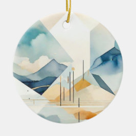 Abstrakter Geist Keramik Ornament