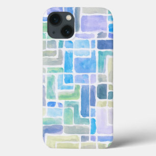 Abstrakter gemalter Watercolorhintergrund Case-Mate iPhone Hülle