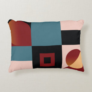 Abstrakter, geometrischer Hintergrund, farbig, Spe Dekokissen