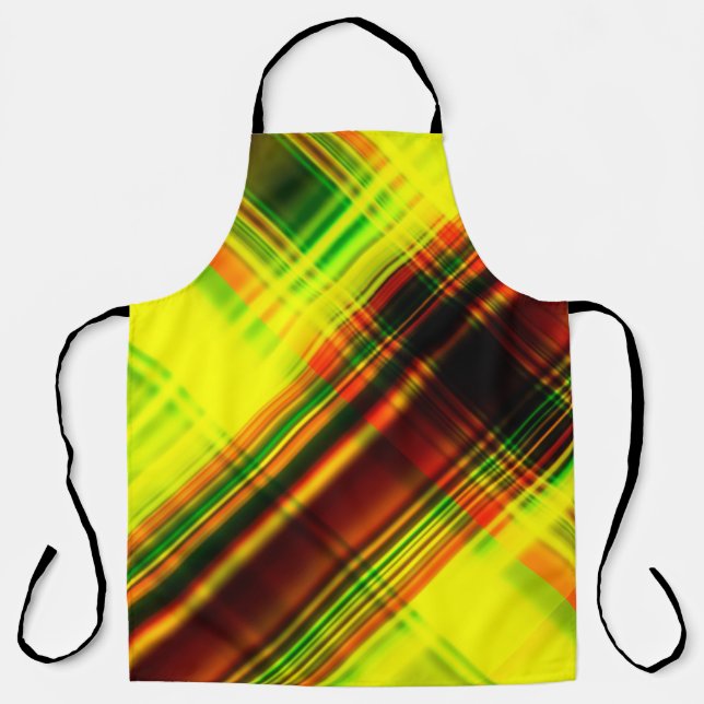 abstrakter geometrischer Hintergrund Schürze (Vorderseite)