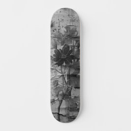 Abstrakter, gestörter Grunge Skate Deck Skateboard