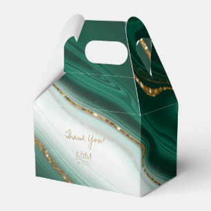 Abstrakter Glitzer Strata Wedding Danke V2 Gr ID90 Geschenkschachtel