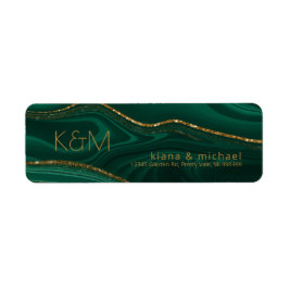 Abstrakter Glitzer Strata Wedding Dk Green ID903