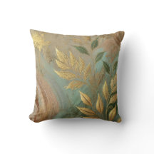 Abstrakter, goldener Leaf-Kunststil 7
