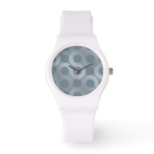 Abstrakter grauer Flusshintergrund Armbanduhr